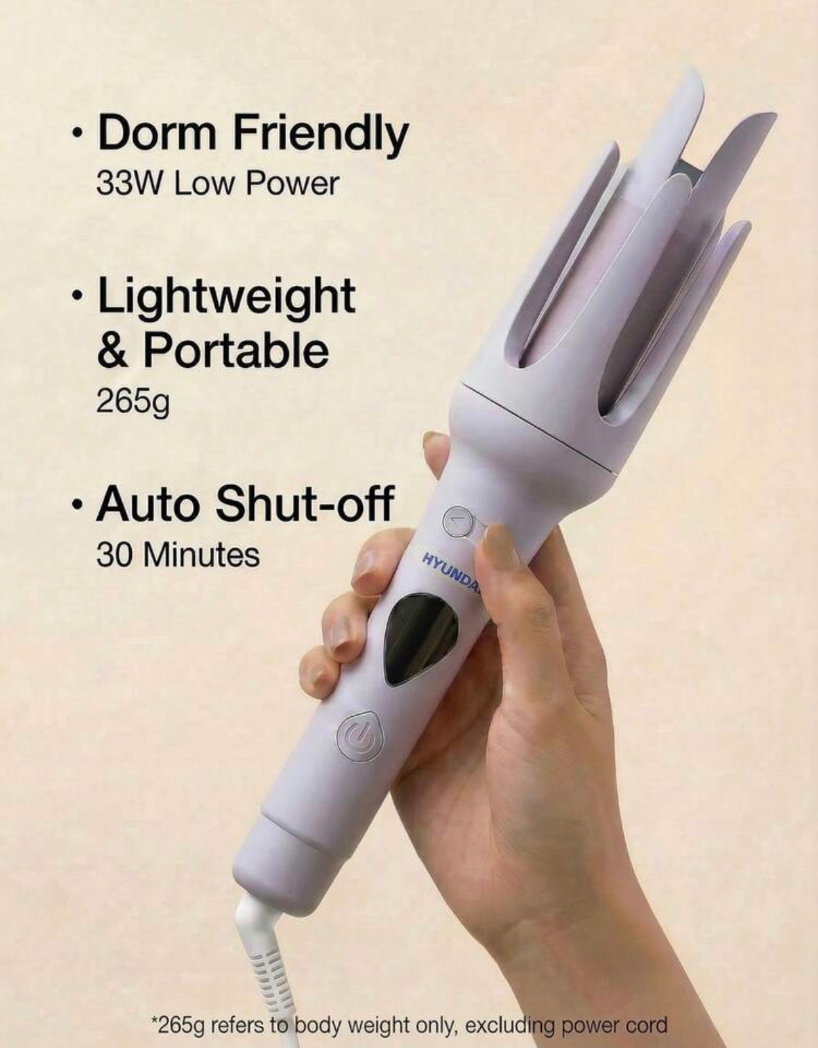 HYUNDAI Automatic Curling iron