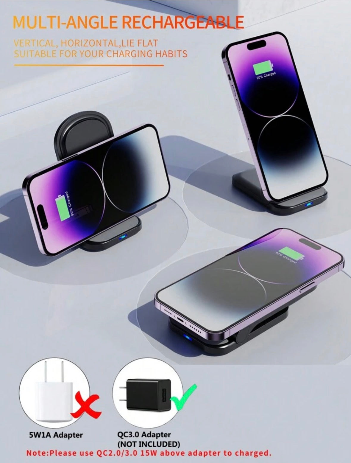 Phone charging stand