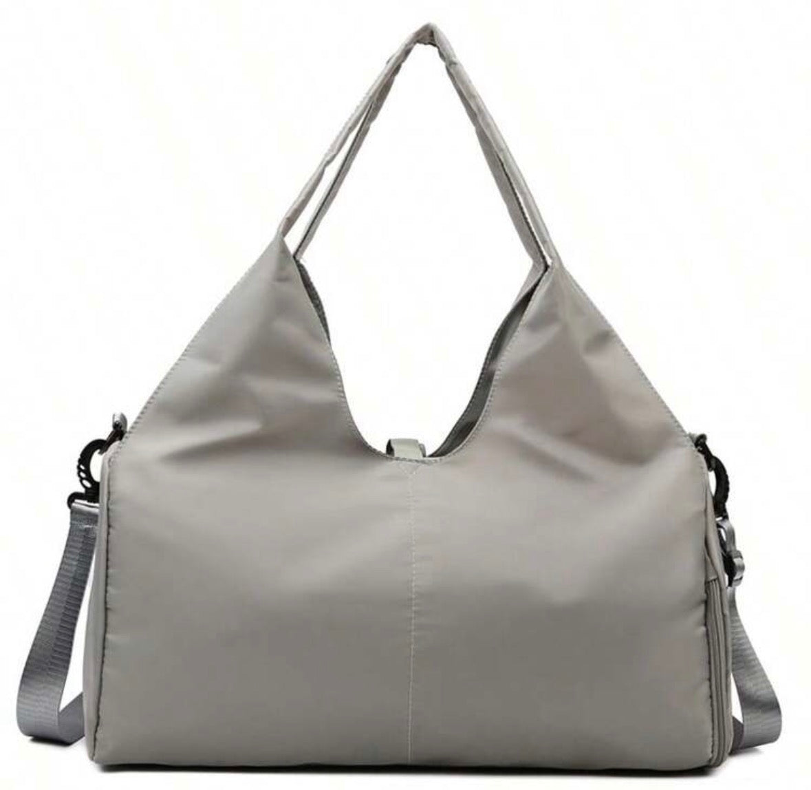 Gym bag with multiple compartments