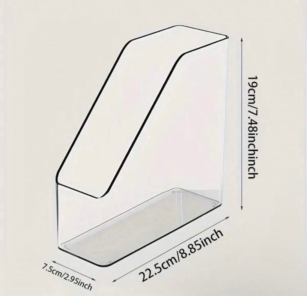 2pc book/paper organizer