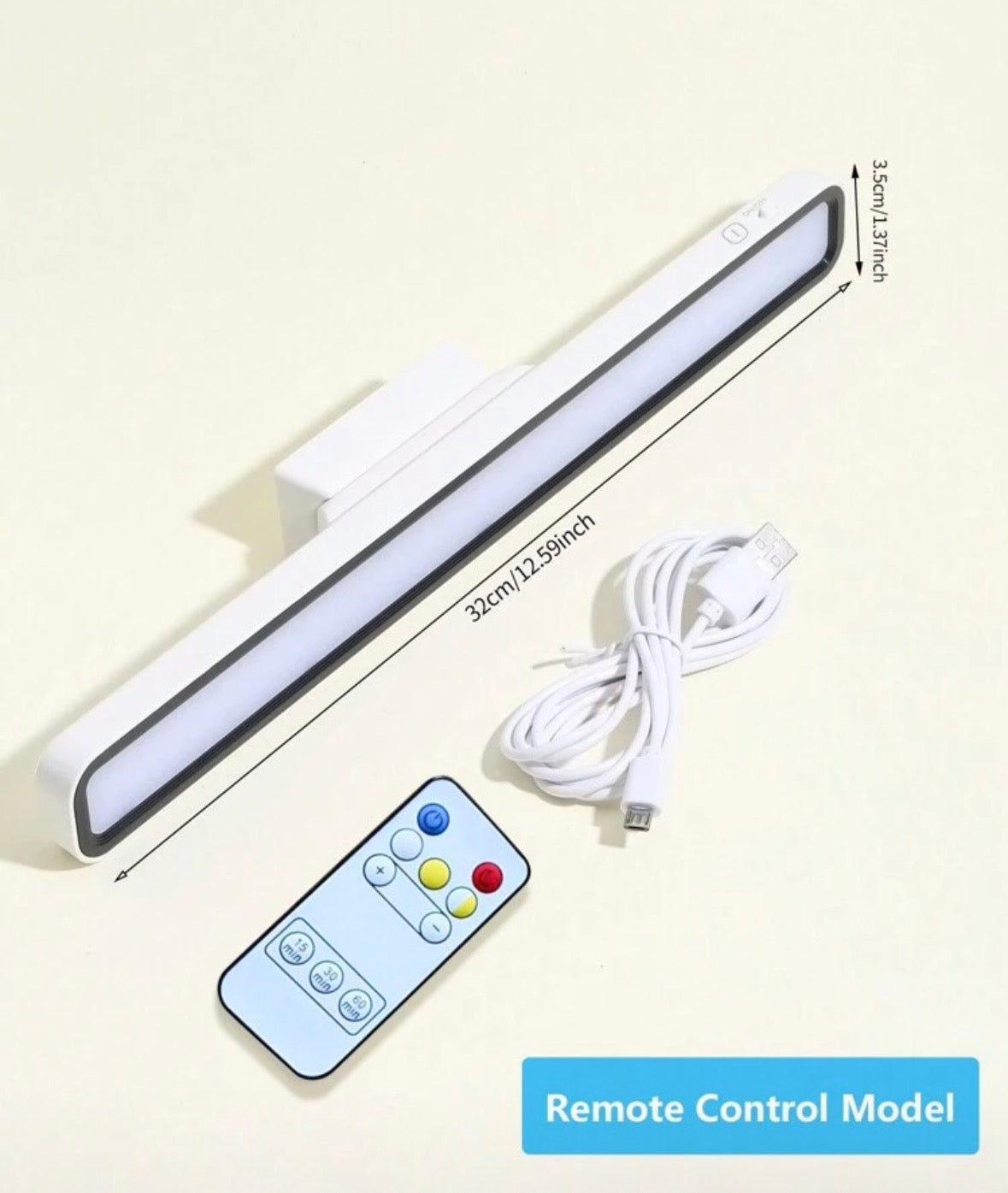 LED desk light with remote control