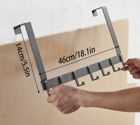 Hanging rack for door