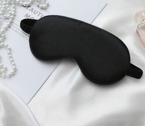 Luxurious silk sleeping mask