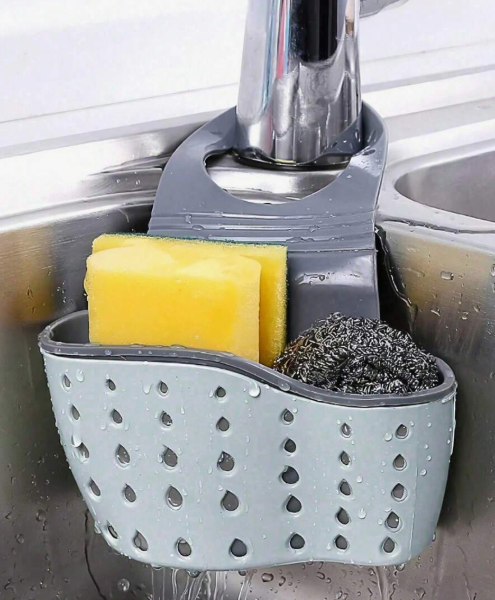Hanging drain basket