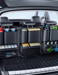 Leather trunk organizer