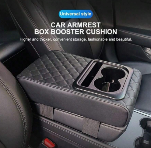 Premium car armrest cushion