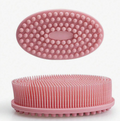 Anti bacterial silicone scrub