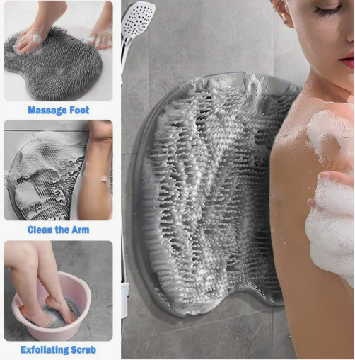 Multifunctional scrubber mat