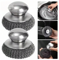 Stainless steel kitchen brush