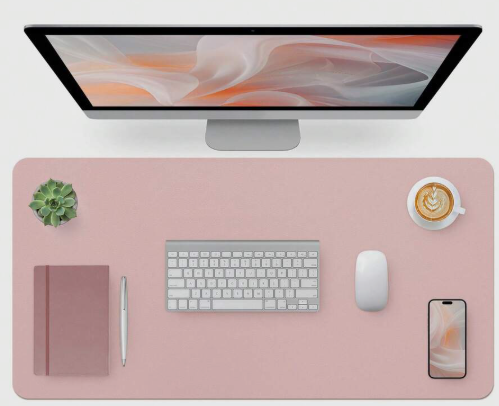 Extra-large mouse pad and desk mat