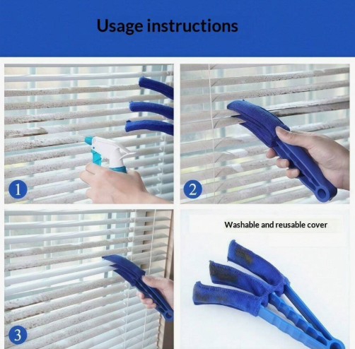 Office curtain cleaning brush