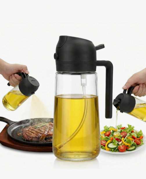 Oil bottle spray