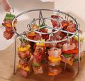 Air fryer grill stainless steel skewers