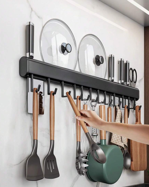 Utensil knife wall mount rock stainless steel