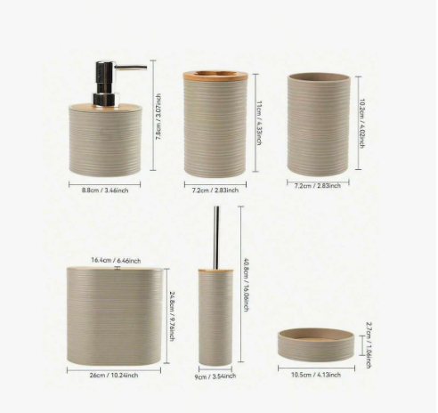 bathroom handwash set