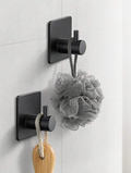 Square adhesive hooks