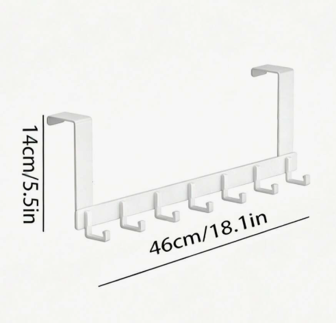 Hanging rack for door