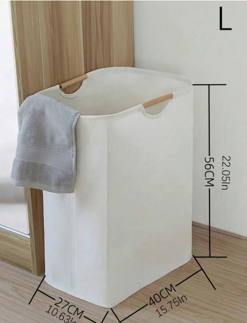 Beige Laundry Basket
