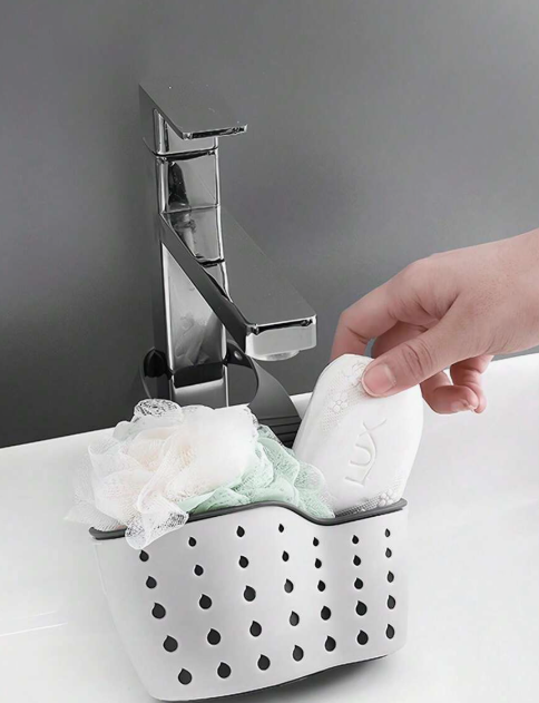 Hanging drain basket