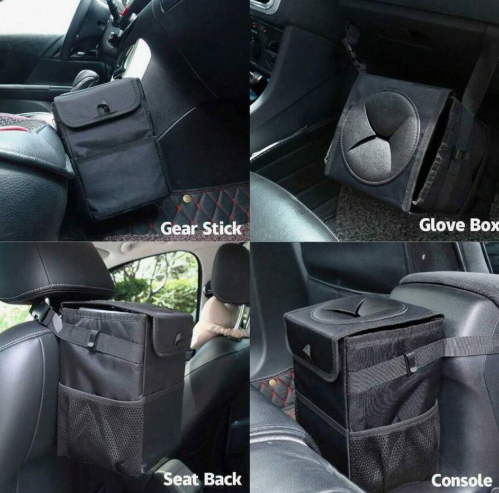 Multifunctional foldable trash/storage box