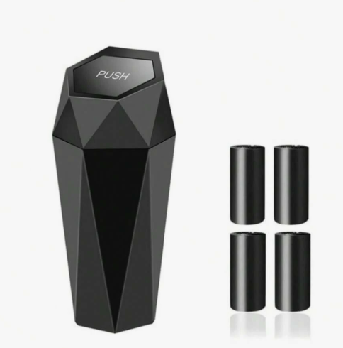Compact trash can