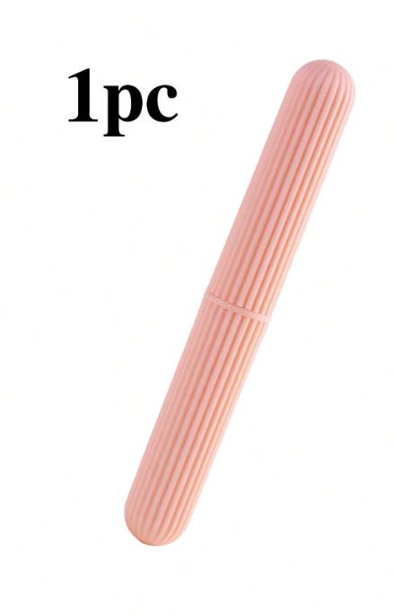Portable toothbrush holder