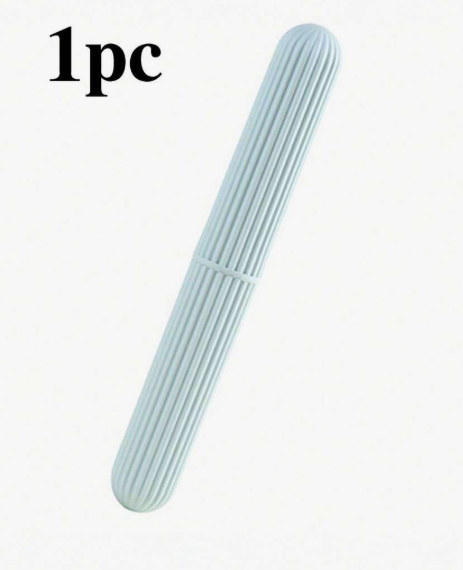 Portable toothbrush holder