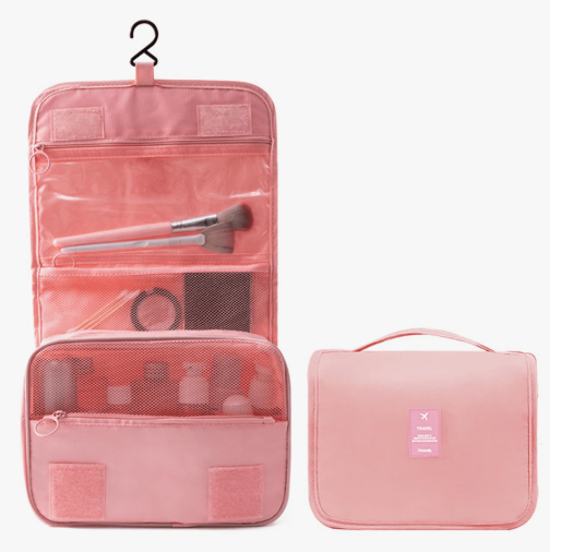 Travel makeup bag