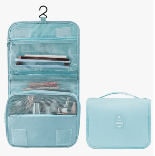 Travel makeup bag