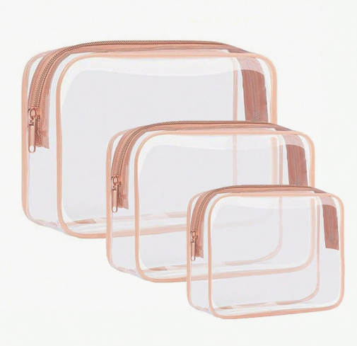 Waterproof transparent set