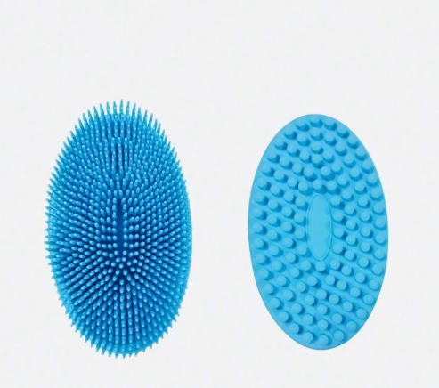 Anti bacterial silicone scrub