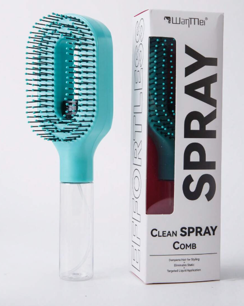 2-In-1 Spray Hairbrush
