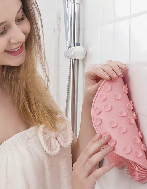 Multifunctional scrubber mat