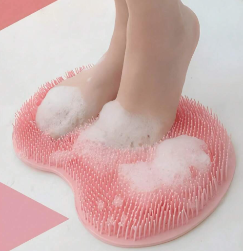 Multifunctional scrubber mat