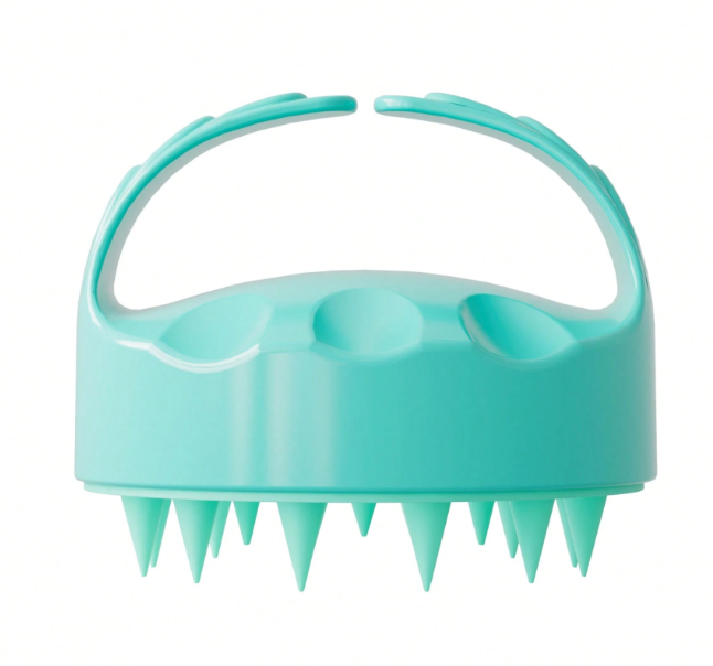 Silicone massage brush