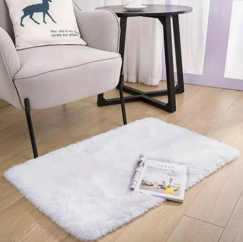 Aesthetic plush carpet