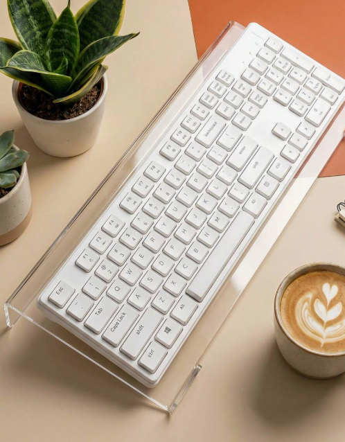 Inclined keyboard