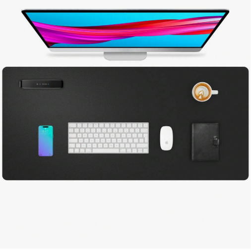 Extra-large mouse pad and desk mat