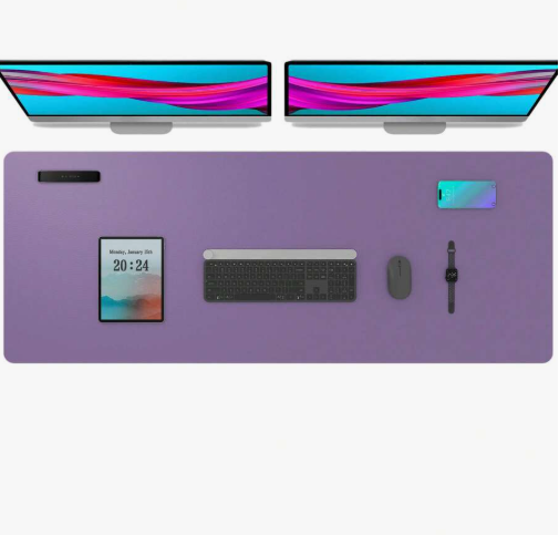 Extra-large mouse pad and desk mat