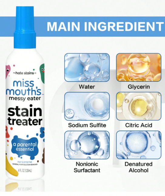 Magical cleaner spray for stains