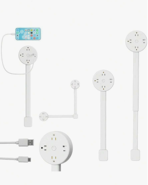 Electrical outlet extender stick