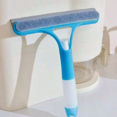 Three-in-one glass cleaner