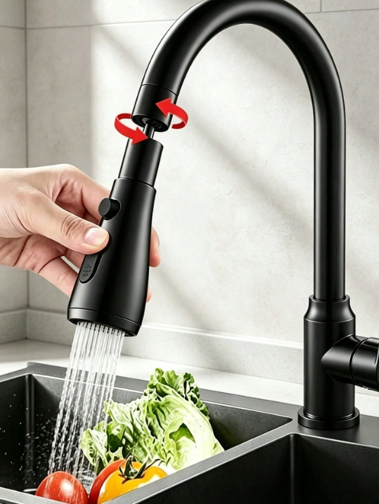 Multi-function faucet extender