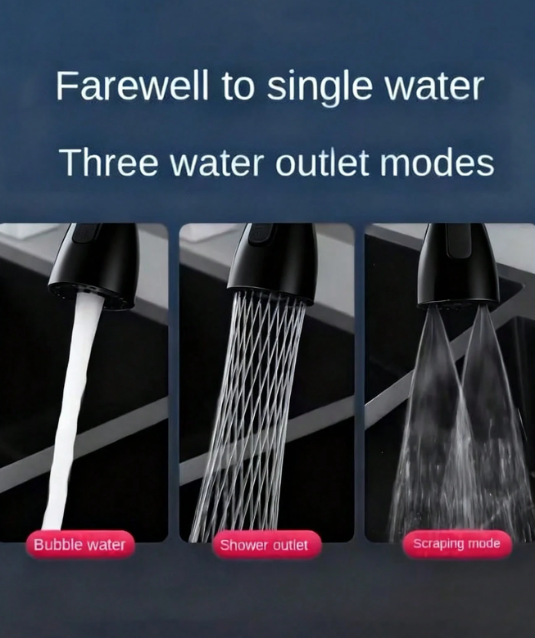 Multi-function faucet extender