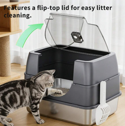 Stainless Steel Litter Box